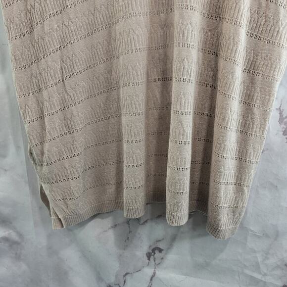 Torrid Cardigan Womens 1 2 1X 2X Brown Tan Sweater Vest Open Front Wrap Cover Up - Picture 8 of 13